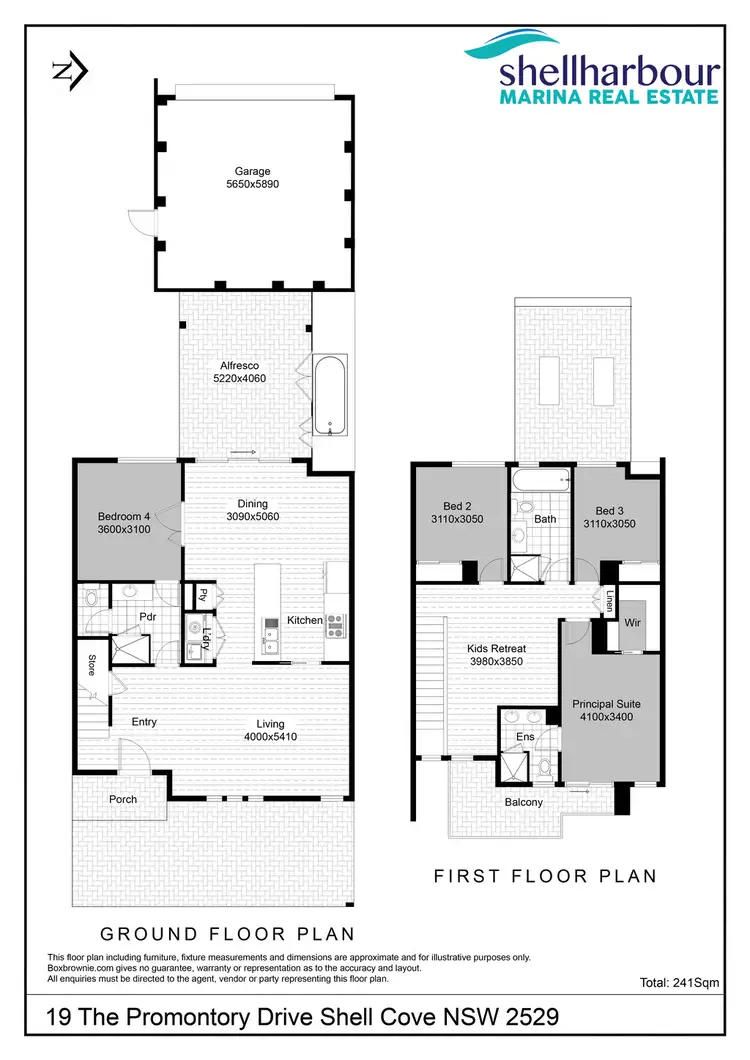 Floorplan of Homely townhouse listing, 19 The Promontory Drive, Shell Cove NSW 2529