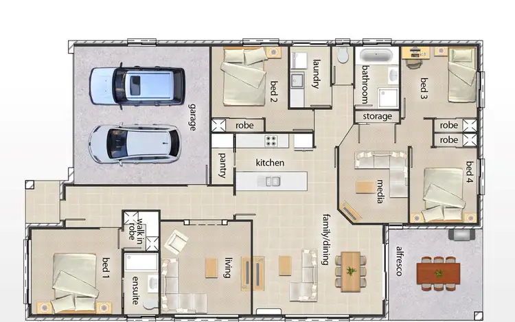 Floorplan of Homely house listing, 14 Lonhro Way, Port Macquarie NSW 2444