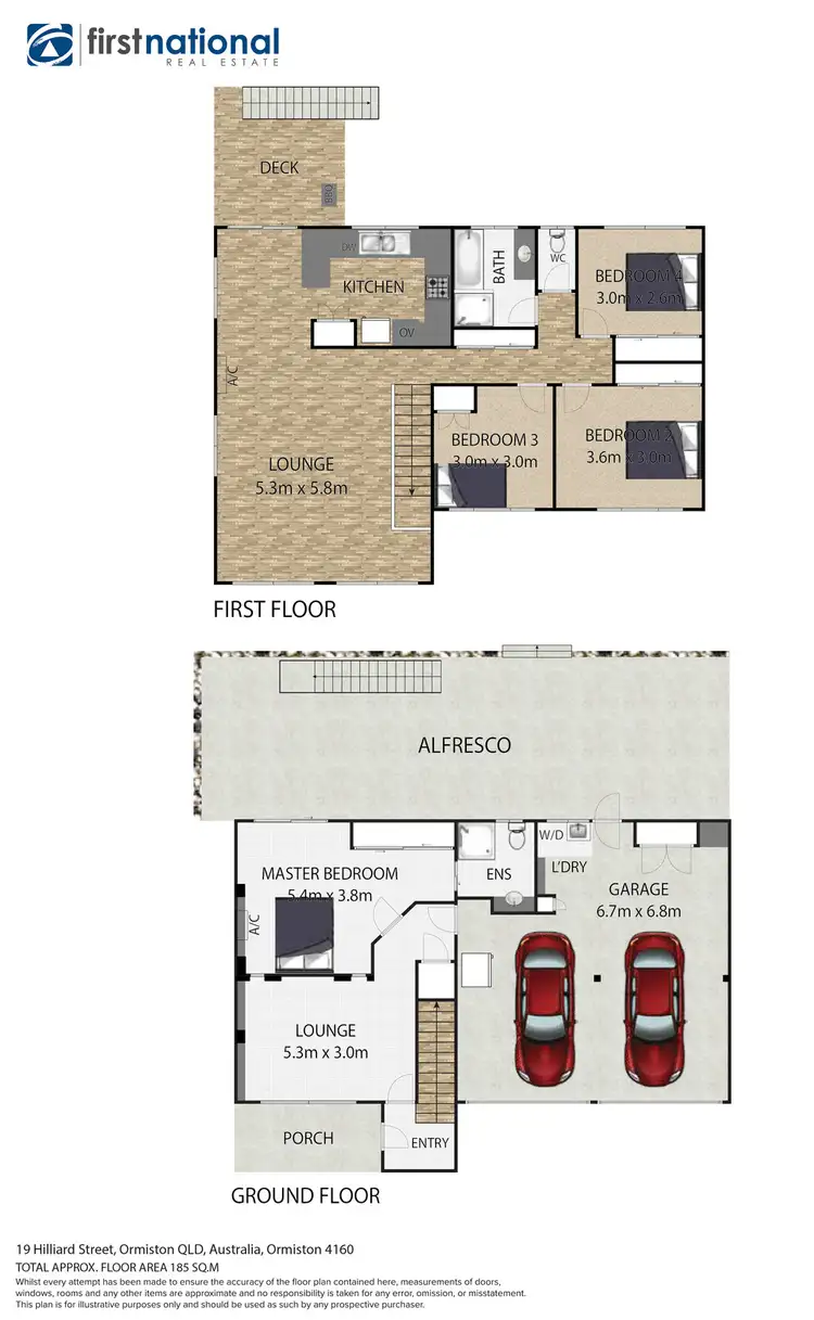 Floorplan of Homely house listing, 19 Hilliard Street, Ormiston QLD 4160