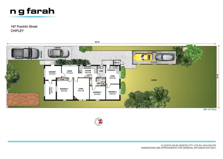 Floorplan of Homely house listing, 197 Franklin Street, Chifley NSW 2036
