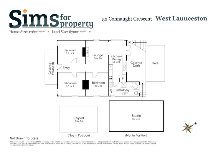 Floorplan of Homely house listing, 52 Connaught Crescent, West Launceston TAS 7250