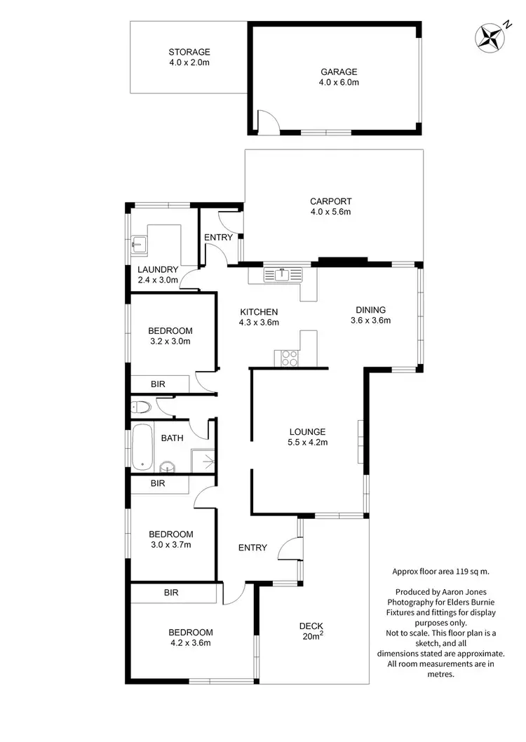 Floorplan of Homely house listing, 30 West Park Grove, Park Grove TAS 7320