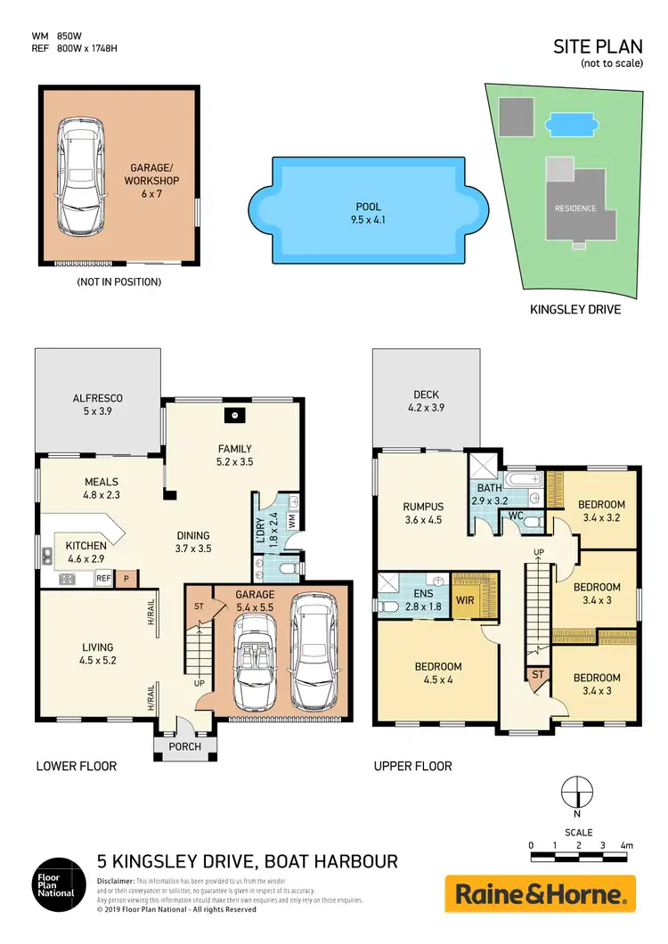Floorplan of Homely house listing, 5 Kingsley Drive, Boat Harbour NSW 2316