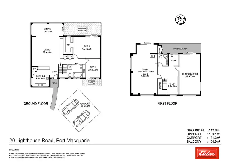 Floorplan of Homely house listing, 20 Lighthouse Road, Port Macquarie NSW 2444