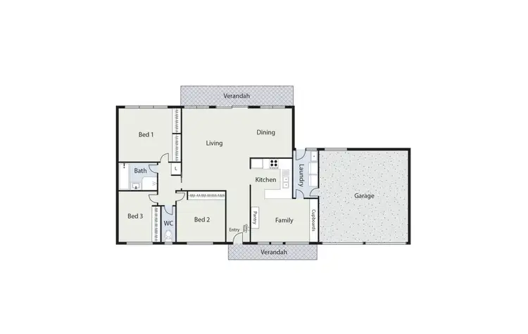 Floorplan of Homely townhouse listing, 15/32 Bunbury Street, Stirling ACT 2611