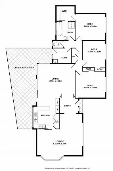 Floorplan of Homely house listing, 16 Hartwig Road, Wodonga VIC 3690
