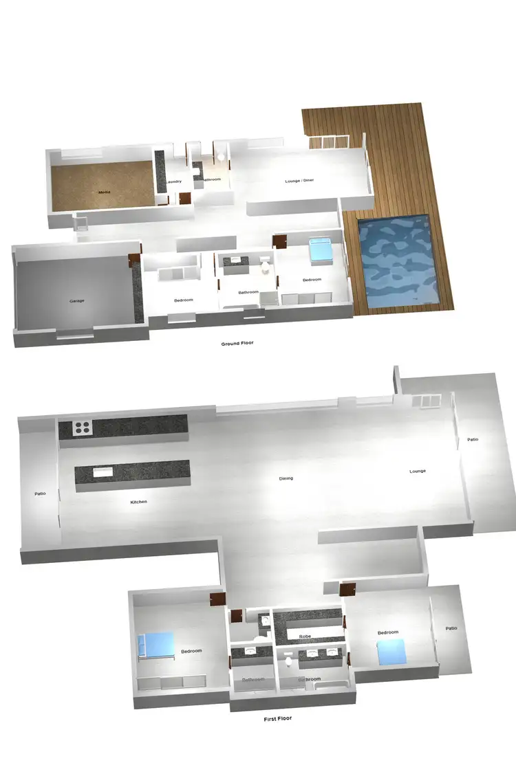Floorplan of Homely house listing, 108 Goicoechea Drive, Bushland Beach QLD 4818