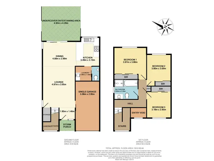 Floorplan of Homely townhouse listing, 18/26 Avondale Road, Avondale NSW 2530