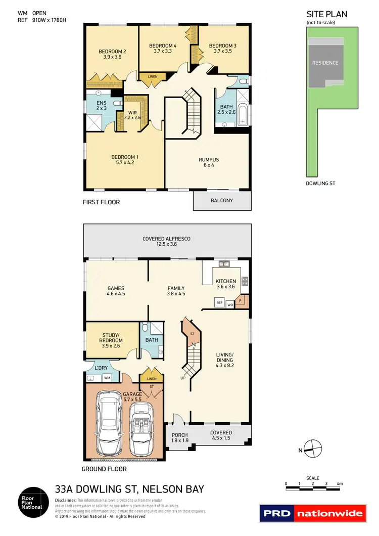 Floorplan of Homely house listing, 33a Dowling Street, Nelson Bay NSW 2315
