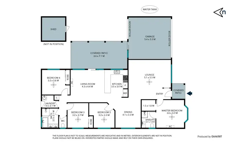 Floorplan of Homely house listing, 7 Blue Mountain Crescent, Warner QLD 4500