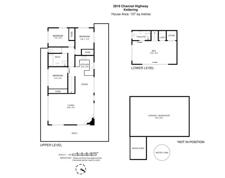 Floorplan of Homely house listing, 2816 Channel Highway, Kettering TAS 7155