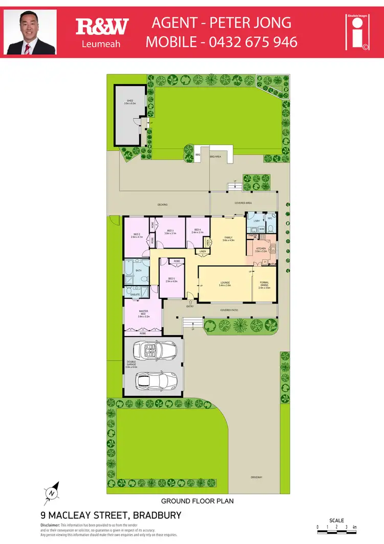 Floorplan of Homely house listing, 9 Macleay Street, Bradbury NSW 2560