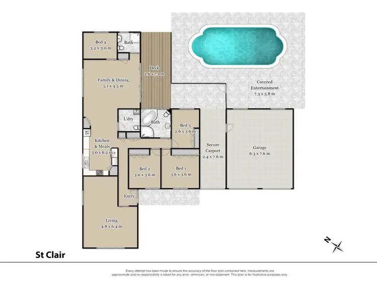 Floorplan of Homely house listing, 2 Nomad Grove, St Clair NSW 2759