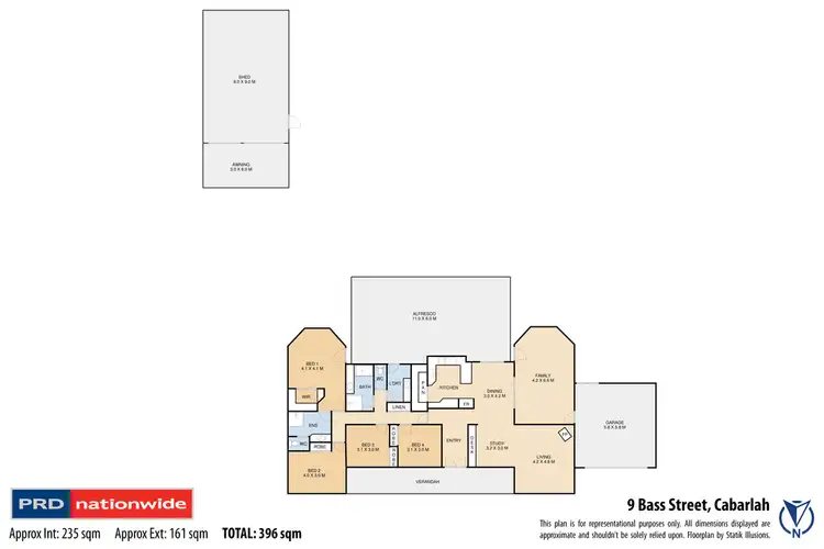 Floorplan of Homely house listing, 9 Bass Street, Cabarlah QLD 4352