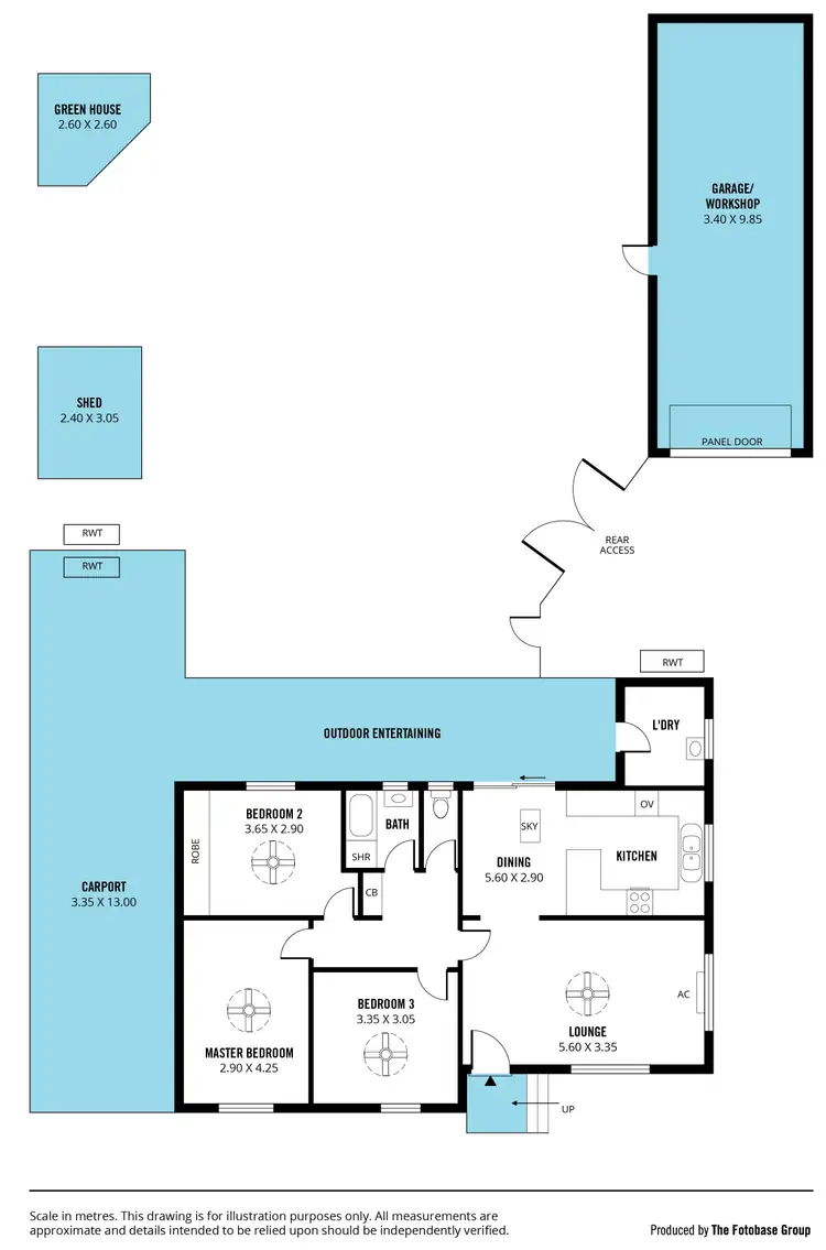 Floorplan of Homely house listing, 9 Wilson Street, Christies Beach SA 5165