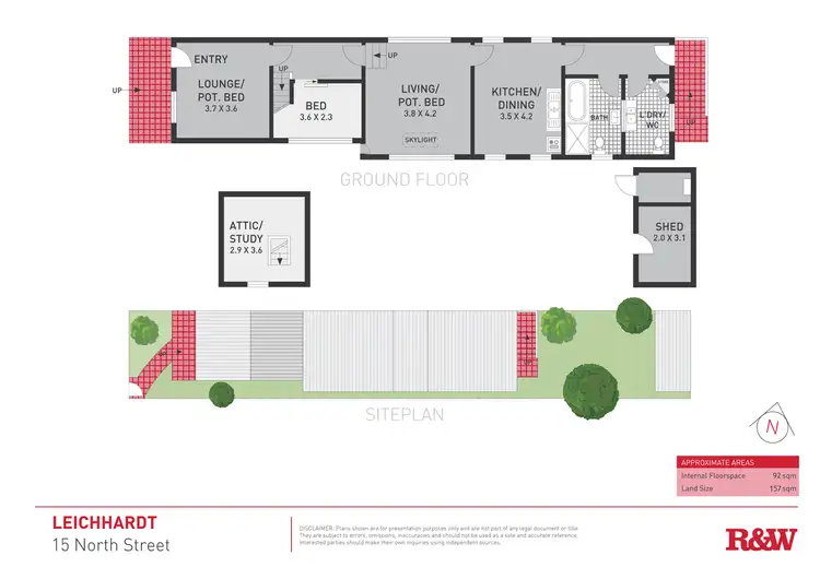 Floorplan of Homely house listing, 15 North Street, Leichhardt NSW 2040