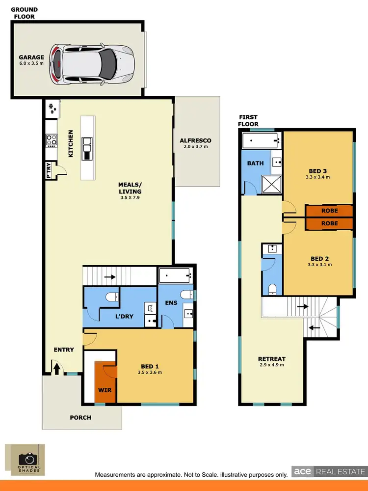 Floorplan of Homely house listing, 19A Mayfield Grove, Altona Meadows VIC 3028