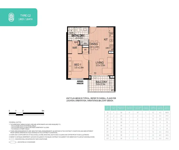 Floorplan of Homely apartment listing, 29/5 Rowe Avenue, Rivervale WA 6103