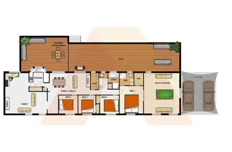 Floorplan of Homely house listing, 114-118 Heritage Road, Jimboomba QLD 4280