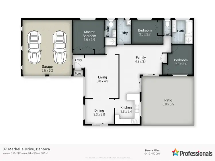 Floorplan of Homely house listing, 37 Marbella Drive, Benowa QLD 4217