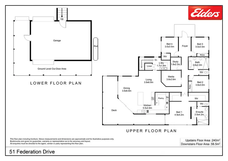 Floorplan of Homely house listing, 51 Federation Drive, Highfields QLD 4352