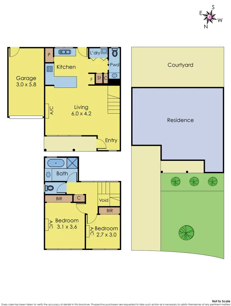 Floorplan of Homely townhouse listing, 17/2 Alkira Court, Patterson Lakes VIC 3197