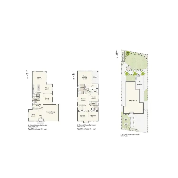 Floorplan of Homely house listing, 2 Mcleod Street, Springvale VIC 3171