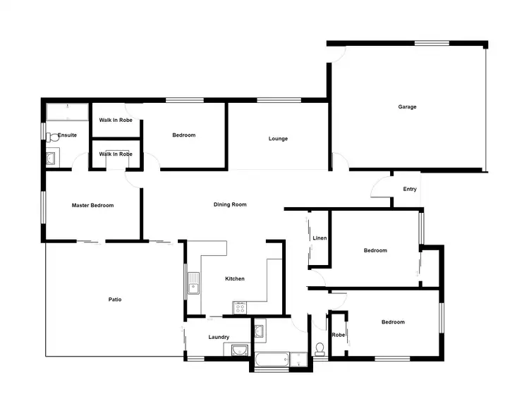 Floorplan of Homely house listing, 30 Kirrama Court, Bushland Beach QLD 4818