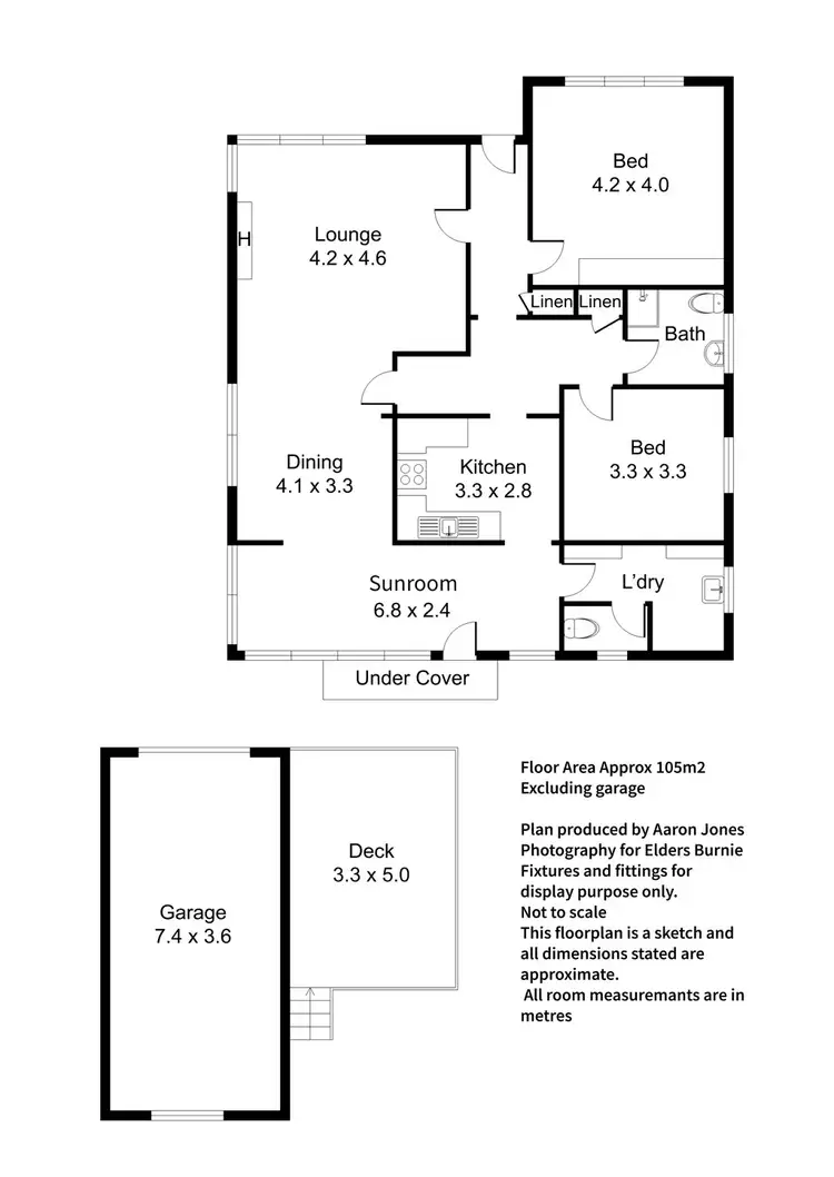 Floorplan of Homely house listing, 7 Linton Street, Upper Burnie TAS 7320