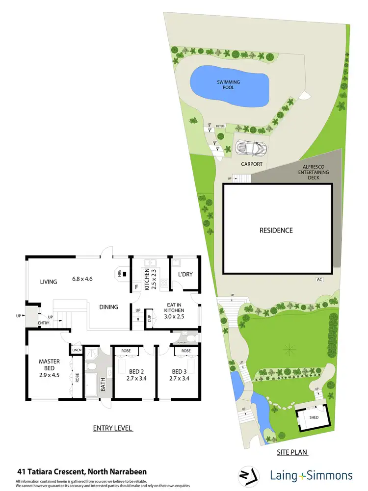Floorplan of Homely house listing, 41 Tatiara Crescent, North Narrabeen NSW 2101