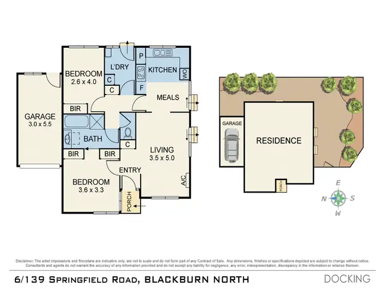 Floorplan of Homely unit listing, 6/139 Springfield Road, Blackburn North VIC 3130
