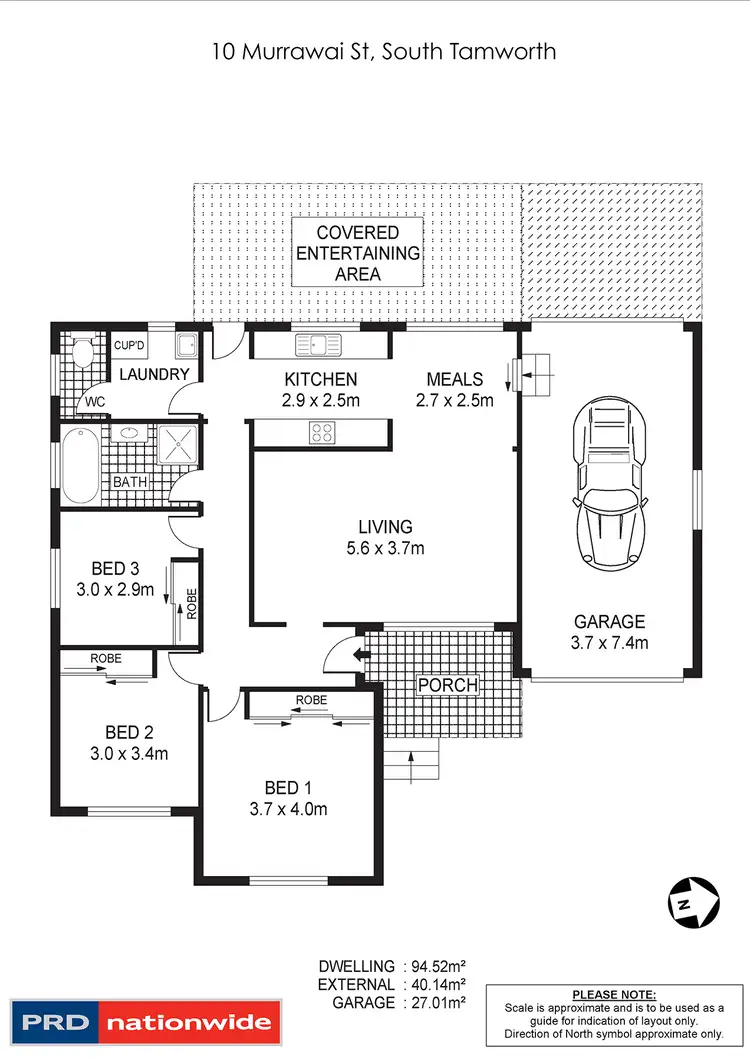 Floorplan of Homely house listing, 10 Murrawai Street, Tamworth NSW 2340