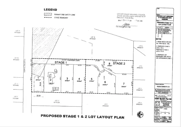 Floorplan of Homely land listing, Lot 4,15 Burralong Drive, Wondunna QLD 4655