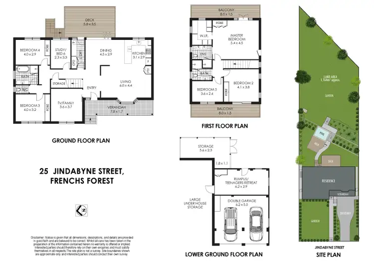 Floorplan of Homely house listing, 25 Jindabyne Street, Frenchs Forest NSW 2086