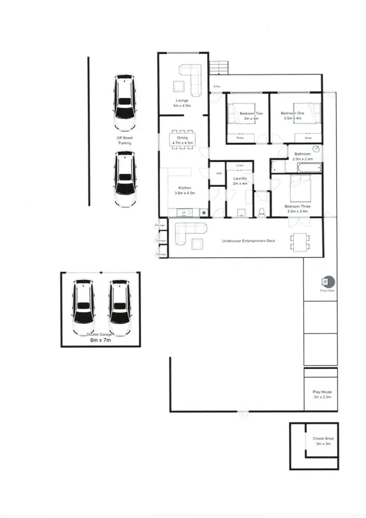 Floorplan of Homely house listing, 67 Main Street, Hadspen TAS 7290