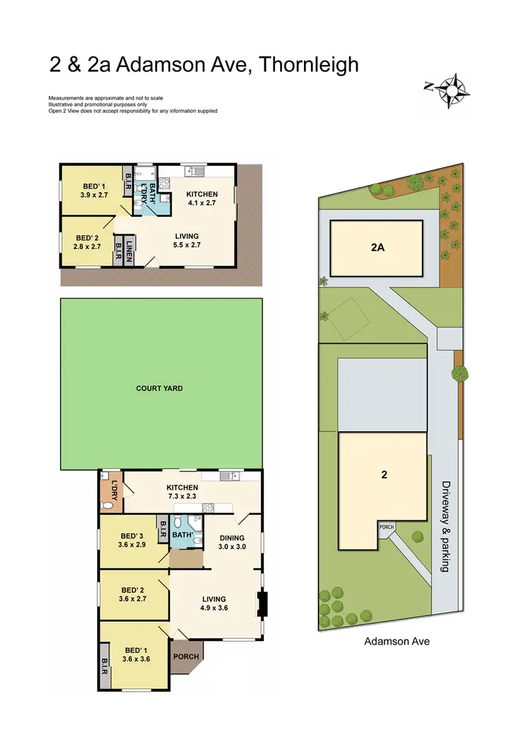 Floorplan of Homely house listing, 2 Adamson Avenue, Thornleigh NSW 2120