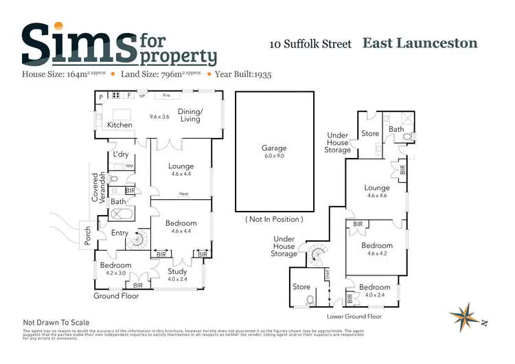 Floorplan of Homely house listing, 10 Suffolk Street, Newstead TAS 7250