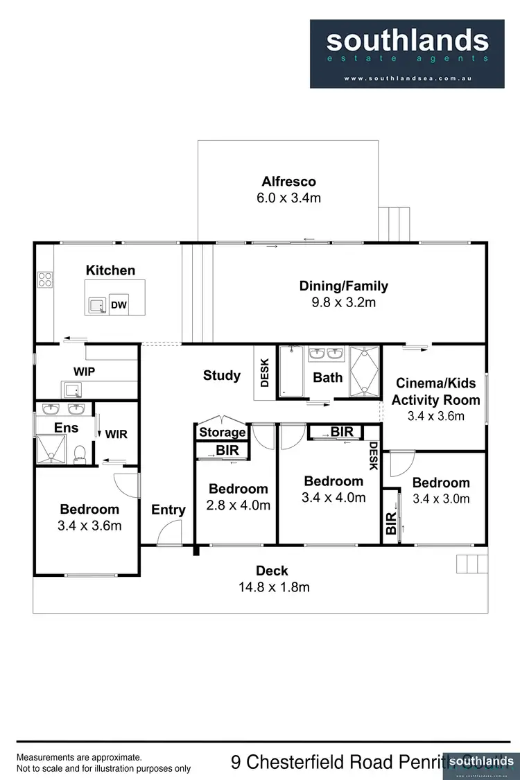 Floorplan of Homely house listing, 9 Chesterfield Road, South Penrith NSW 2750