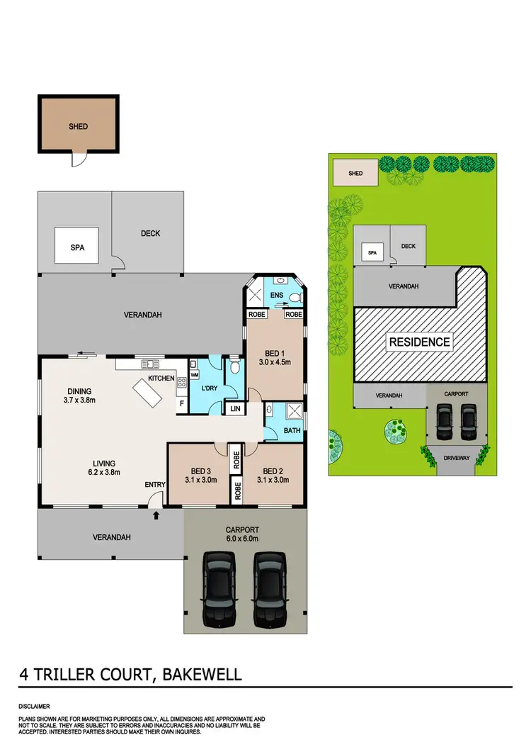 Floorplan of Homely house listing, 4 Triller Court, Bakewell NT 832