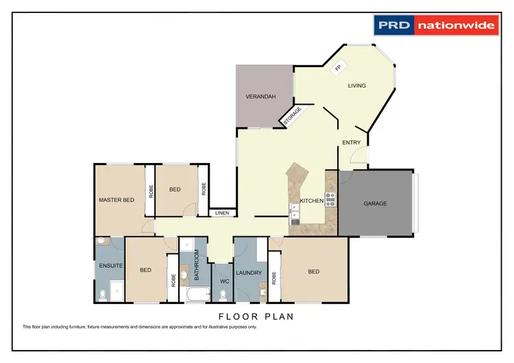 Floorplan of Homely house listing, 4 Clancy Court, Tamworth NSW 2340