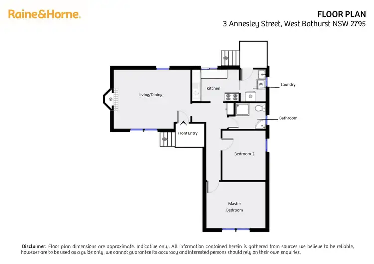 Floorplan of Homely house listing, 3 Annesley Street, West Bathurst NSW 2795