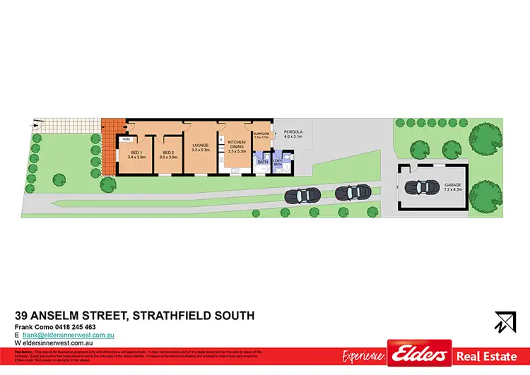 Floorplan of Homely house listing, 39 Anselm Street, Strathfield South NSW 2136