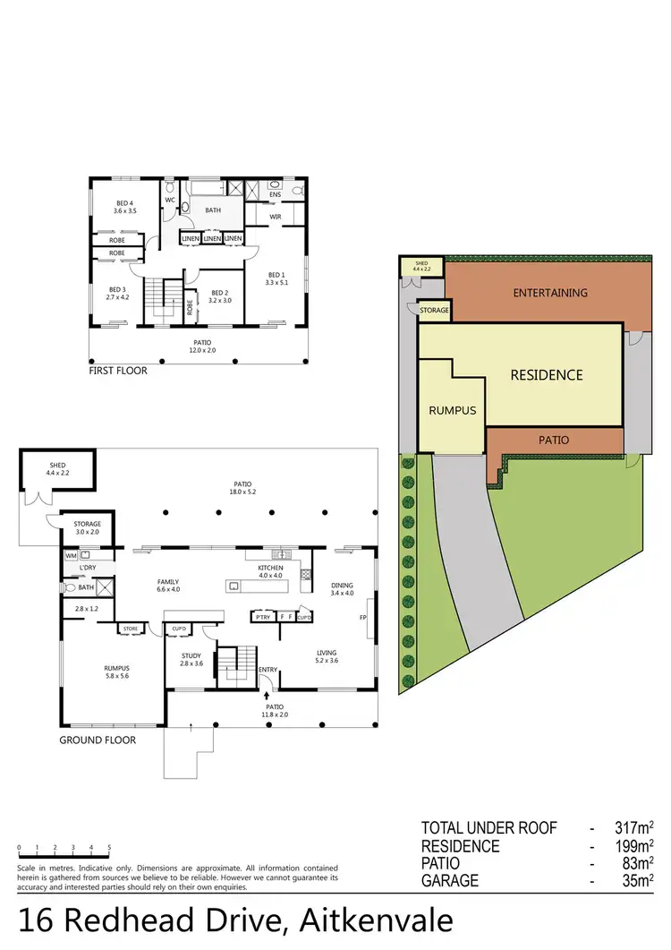 Floorplan of Homely house listing, 16 Redhead Drive, Aitkenvale QLD 4814