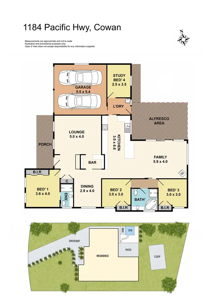Floorplan of Homely house listing, 1184 Pacific Highway, Cowan NSW 2081