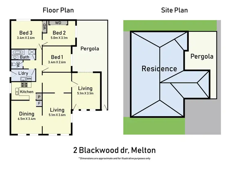 Floorplan of Homely house listing, 2 Blackwood Drive, Melton South VIC 3338