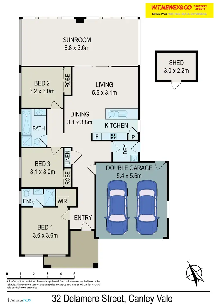 Floorplan of Homely house listing, 32 Delamere Street, Canley Vale NSW 2166