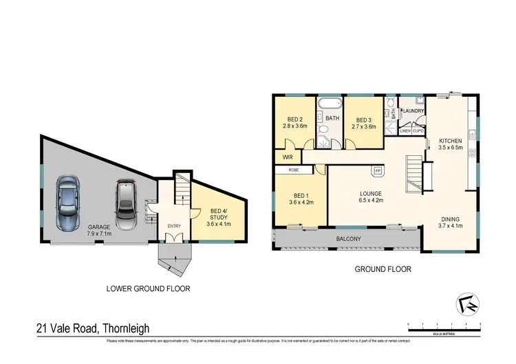 Floorplan of Homely house listing, 21 Vale Road, Thornleigh NSW 2120