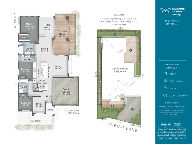 Floorplan of Homely house listing, 8 Dubuji Lane, Coomera QLD 4209
