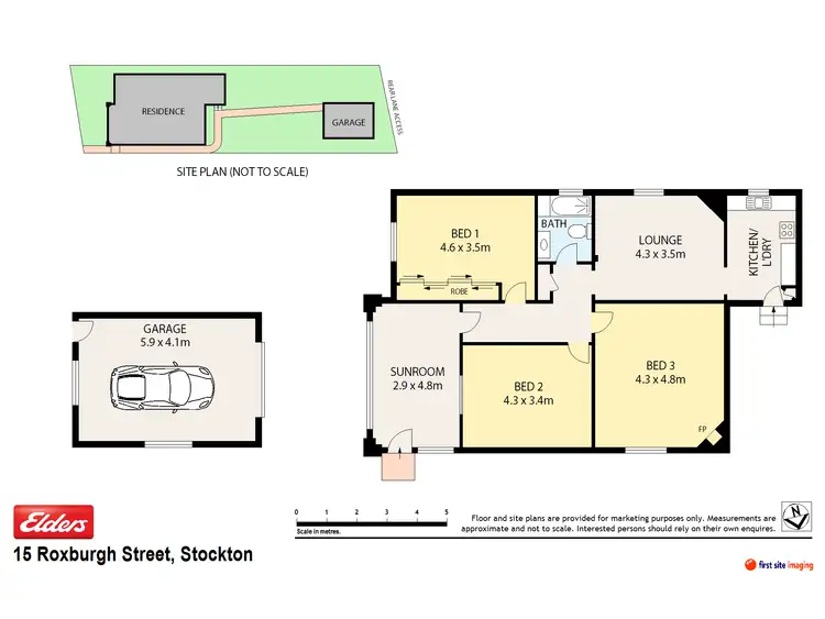 Floorplan of Homely house listing, 15 ROXBURGH STREET, Stockton NSW 2295