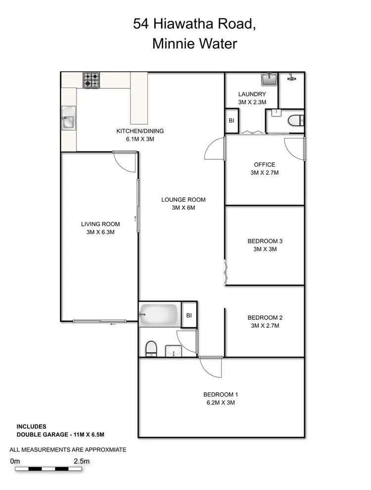 Floorplan of Homely house listing, 54 Hiawatha Road, Minnie Water NSW 2462